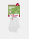 Bellinda Biele dámske členkové ponožky Bellinda BAMBUS AIR LADIES IN-SHOE SOCKS
