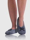 Bellinda Sivé dámske domáce papuče BELLINDA Home Shoes
