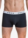 Bellinda Čierne pánske boxerky Bellinda BOXER ORIGINALS