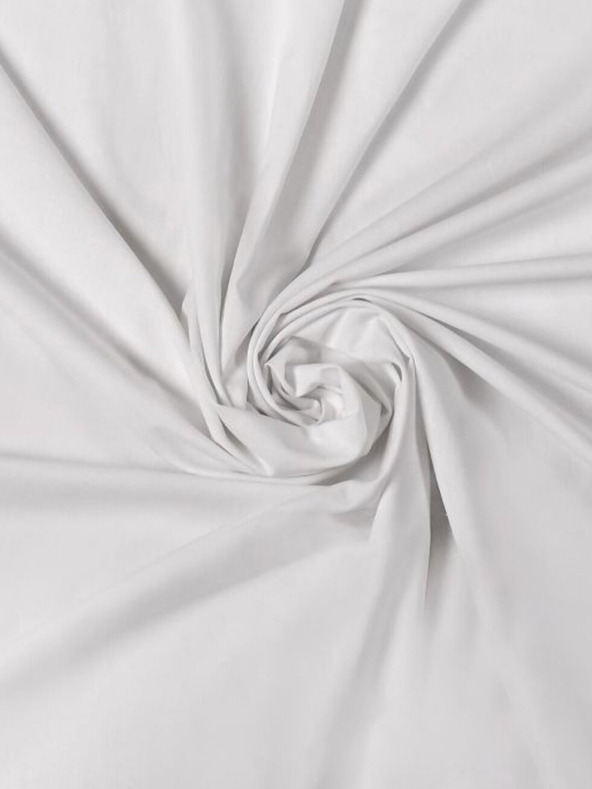Kvalitex Bavlnené prestieradlo 240x230cm biele Kvalitex