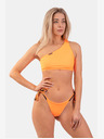 Nebbia Oranžové bikiny na jedno rameno Bandeau 449