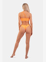 Nebbia Oranžové bikiny na jedno rameno Bandeau 449
