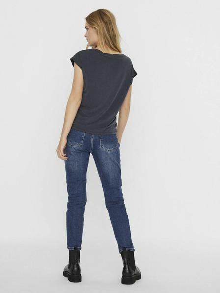Vero Moda Tmavomodré dámske tričko Vero Moda Filli