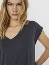 Vero Moda Tmavomodré dámske tričko Vero Moda Filli