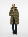 Vero Moda Khaki dámsky prešívaný kabát Vero Moda Stella