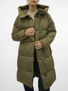 Vero Moda Khaki dámsky prešívaný kabát Vero Moda Stella