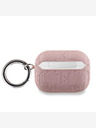 Karl Lagerfeld Karl Lagerfeld PU Embossed Karl Head Case pre AirPods Pro Pink