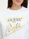 Guess Biela dámska mikina Guess Icon