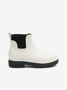 UGG Biele dámske zateplené členkové čižmy UGG Droplet