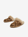 UGG Béžové dámske vzorované semišové domáce papuče UGG