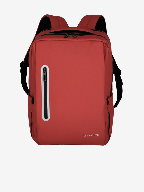 Travelite Batoh Travelite Basics Boxy - červený