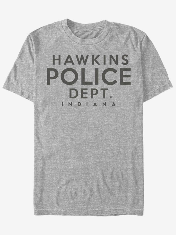 ZOOT.Fan Policajné oddelenie Hawkins Stranger Things ZOOT. FAN Netflix - unisex tričko