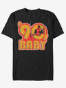 ZOOT.Fan Čierne pánske tričko ZOOT.Fan Marvel 90. roky Baby