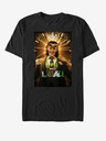 ZOOT.Fan Čierne unisex tričko ZOOT.Fan Marvel Loki Smile Poster