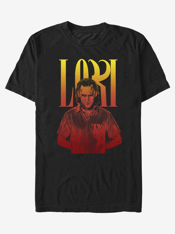 ZOOT.Fan Čierne unisex tričko ZOOT.Fan Marvel Loki