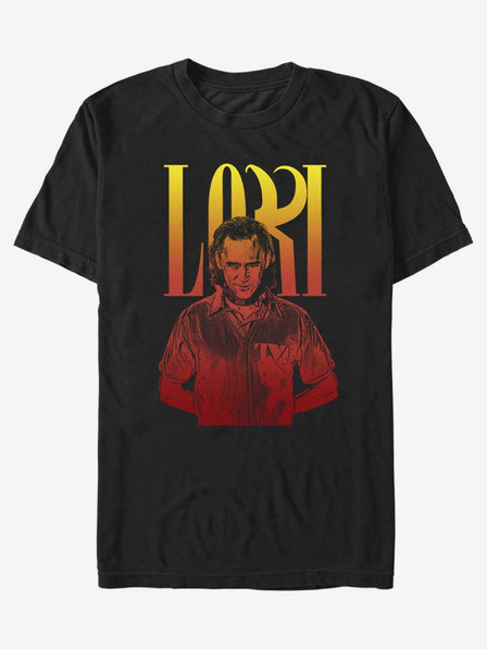 ZOOT.Fan Čierne unisex tričko ZOOT.Fan Marvel Loki