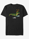 ZOOT.Fan Čierne unisex tričko ZOOT.Fan Marvel Gator Loki Hero