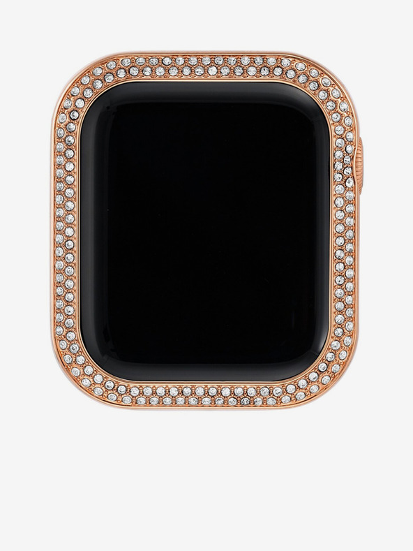 Anne Klein Luneta pre Apple Watch s kryštálmi v ružovom zlate Anne Klein