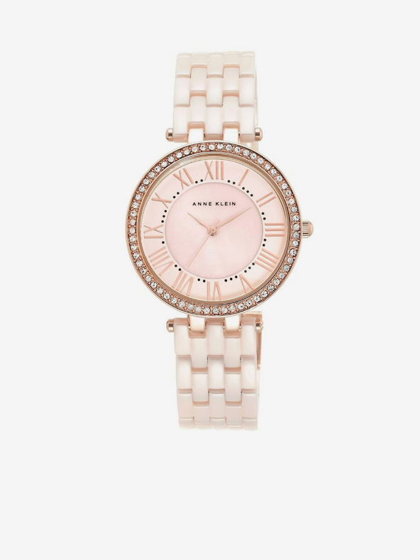 Anne Klein Dámske hodinky Anne Klein v ružovom zlate