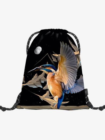 BAAGL  Čierna taška Baagl eARTh - Kingfisher od Caer8th