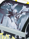 BAAGL  Čierna školská taška Zippy Baagl Batman Darky City