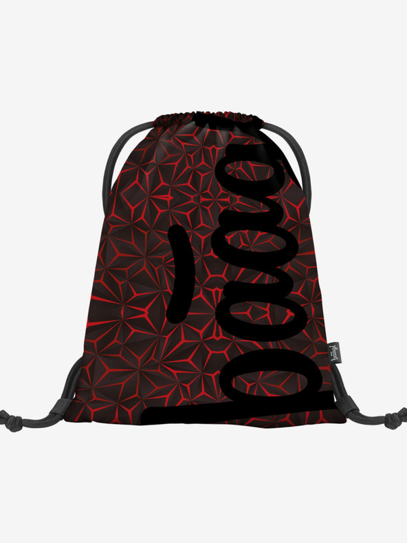 BAAGL  Čierna taška Baagl Red Polygon