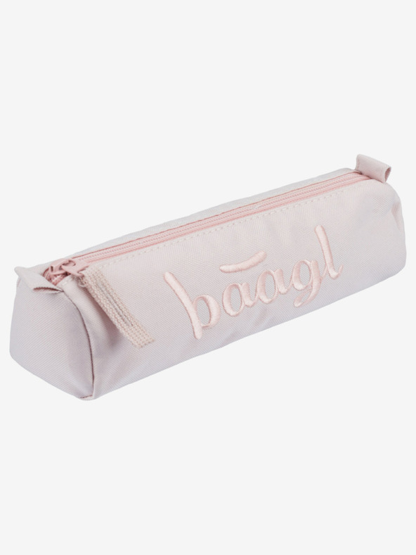 BAAGL  Krémový študentský púzdro Baagl Creamy