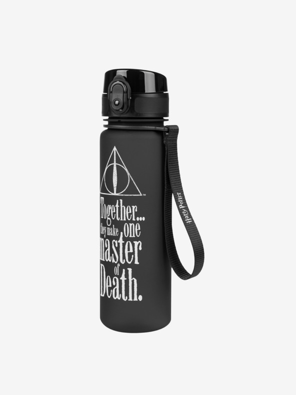 BAAGL  Čierna tritanová fľaša na pitie harry potter relikvia smrti, 500 ml Baagl