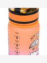 BAAGL  Oranžová tritanová fľaša na pitie gradient jednorožec, 350 ml Baagl