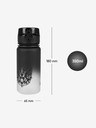 BAAGL  Čierna tritanová fľaša na pitie gradient vlk, 350 ml Baagl