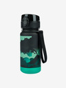 BAAGL  Čierna tritanová fľaša na pitie gradient drak, 350 ml Baagl