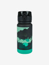 BAAGL  Čierna tritanová fľaša na pitie gradient drak, 350 ml Baagl