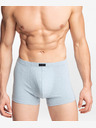 Atlantic 3-PACK Pánske boxerky ATLANTIC Blue/Navy/Grey