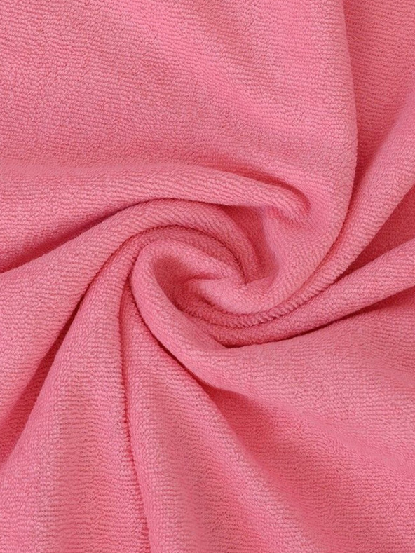 Kvalitex Froté prestieradlo pre bábätká 60x120 cm svetloružové Kvalitex