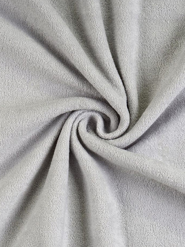 Kvalitex Froté dojčenské prestieradlo 60x120cm svetlosivé Kvalitex