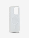 DKNY Zadný kryt PC/TPU Repeat Pattern Tonal Stripe Magsafe pre iPhone 14 Pro Beige DKNY