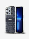 DKNY Zadný kryt PC/TPU Repeat Pattern Tonal Stripe Magsafe pre iPhone 13 Pro Max Black DKNY