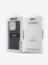 DKNY Zadný kryt PC/TPU Repeat Pattern Tonal Stripe Magsafe pre iPhone 13 Pro Max Black DKNY