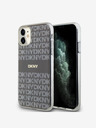 DKNY Zadný kryt PC/TPU Repeat Pattern Tonal Stripe Magsafe pre iPhone 11 Beige DKNY