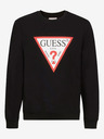Guess Čierna pánska mikina Guess Audley