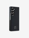DKNY DKNY PU kožený zadný kryt s logom MagSafe pre Samsung Galaxy Z Fold 6 čierny