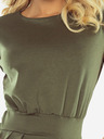 numoco SARA midi šaty - khaki Numoco