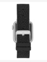 Steve Madden Steve Madden Dámsky čierny silikónový remienok pre Apple Watch 38/40/41 mm, WS/1003BKSV384041