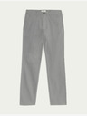 Marks & Spencer Strečové chino nohavice regular fit Marks & Spencer sivé