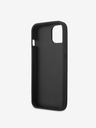 Guess PU 4G Metal Logo Zadní Kryt pro iPhone 14 Grey Obal na telefón