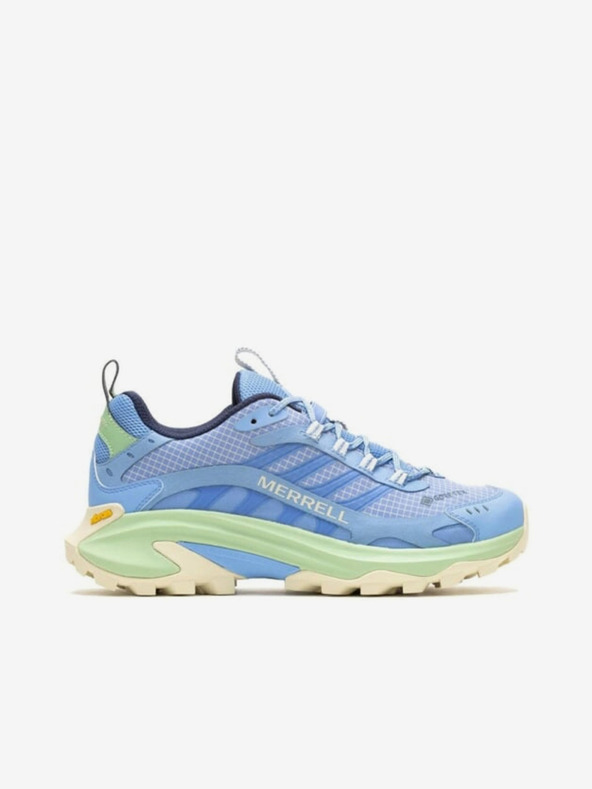 Merrell Modré dámske outdoorové tenisky MERRELL Moab Speed 2 GTX