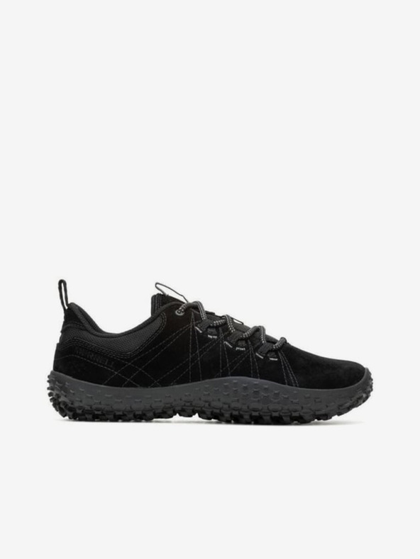 Merrell Čierna dámska semišová barefoot obuv MERRELL Wrapt