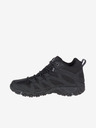 Merrell Čierne pánske outdoorové členkové tenisky MERRELL Claypool Sport Mid GTX