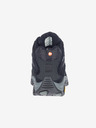 Merrell Čierne pánske členkové outdoorové tenisky MERRELL Moab 3 Mid GTX