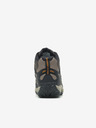 Merrell Hnedočierne pánske členkové outdoorové tenisky MERRELL West Rim Sport Mid GTX